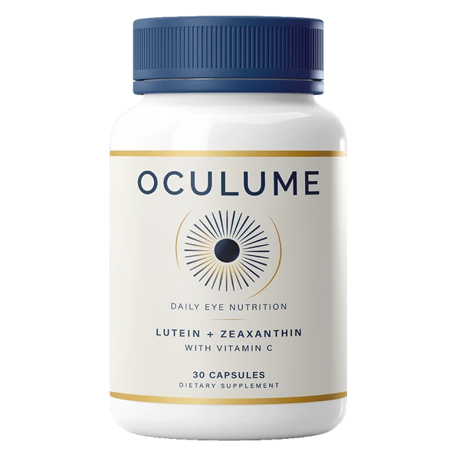 A bottle of Oculume